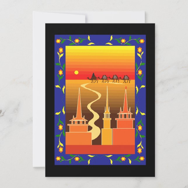 Convites Camelos além da cidade (Frente)