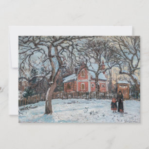 Convites Camille Pissarro - Chataigniers a Louvecienne