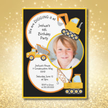 Caminhões De Construção Escavando-O Adicionar Foto