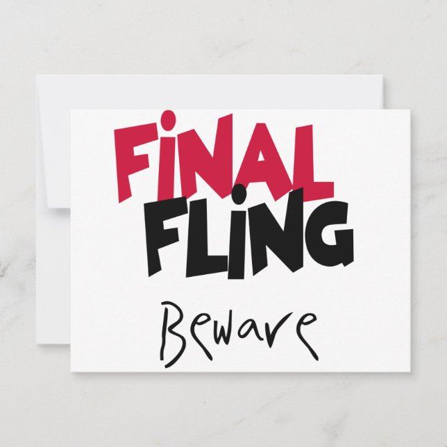 Convites Camisetas e presentes finais de solteira (Frente)