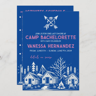 Convites Camp Bachelorette