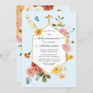 Convites Campanha Floral de Jardim e Camada 1rua