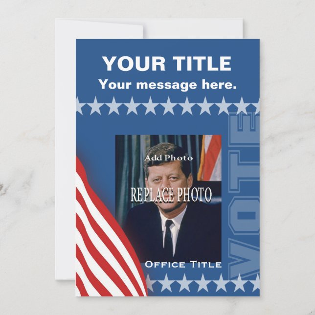 Convites Campanha politica (Verso)