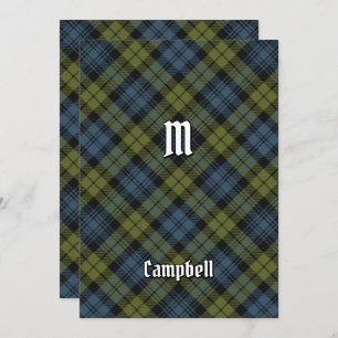 Convites Campbell Tartan