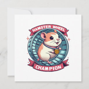 Convites Campeão da Roda de Hamster