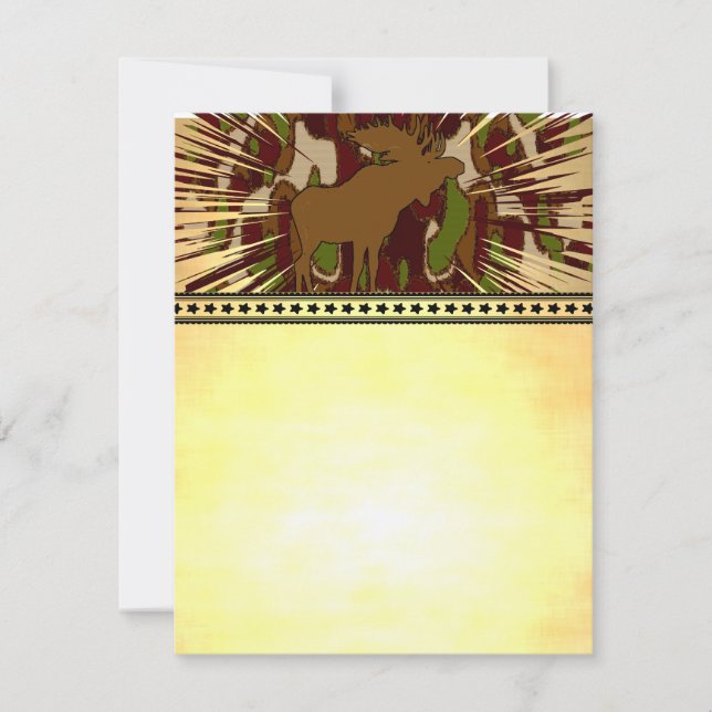 Convites Camuflagem do mouse Convites, adesivos, carimbos,  (Frente)