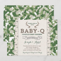 Camuflagem Verde Exército Chá de Bebê para menino