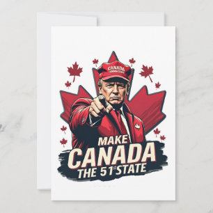 Convites Canadá, a 51 ruas State Trump Canadense