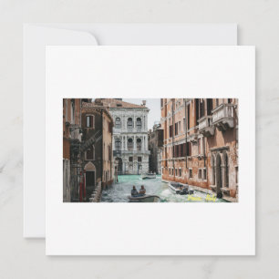 Convites Canal de Venice Boat