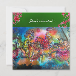 CONVITES CANÇÃO DE ROLAND/ COMBATE DE CAVALEIROS EM TORNEIO