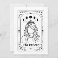 Câncer Zodíaco Tarot Celestial Mágico Divertido Pe