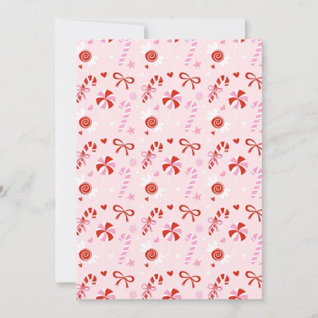 Convites Candy Party Invitation (Frente)