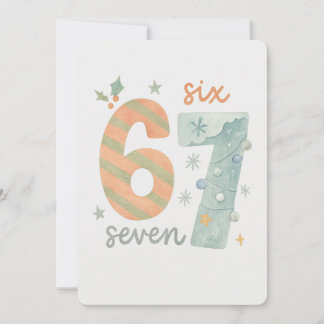 Convites Candy Stripe & Snowflake 67 – Handmade Holiday Num