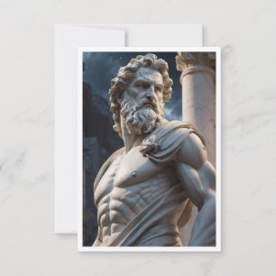 Convites Caneca com Estátua do Deus Grego - Caneca com Bust