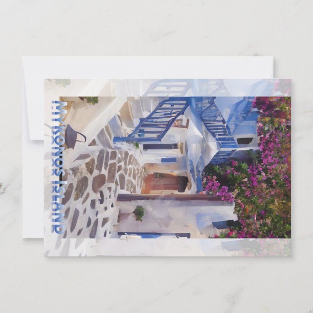 Convites Caneca de café Myconos (Frente)