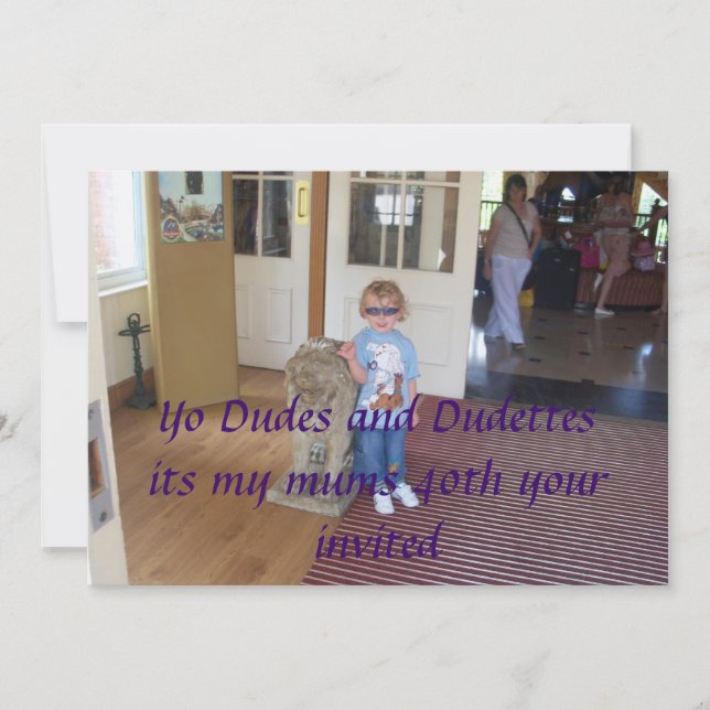 Convites canhão 1 048, Yo Dudes e Dudettesis minhas mães... (Frente)