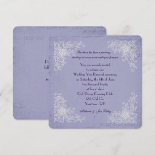 Convites Cantos do Renovação-laço do voto e fundo da mú