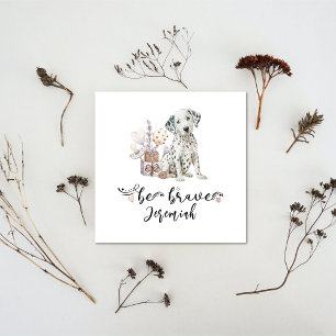 Convites Cãozinho Dalmaciano, bonitão, com citação de Rattl