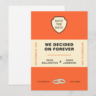 CONVITES CAPA DE LIVRO "NÓS DECIDIMOS PARA SEMPRE" SAVE THE