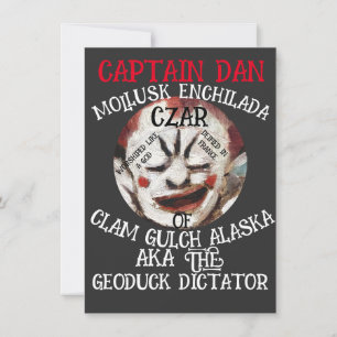 CONVITES CAPITÃO DAN MOLLUSK CZARES DA ENCHILADA DE CLAM GU