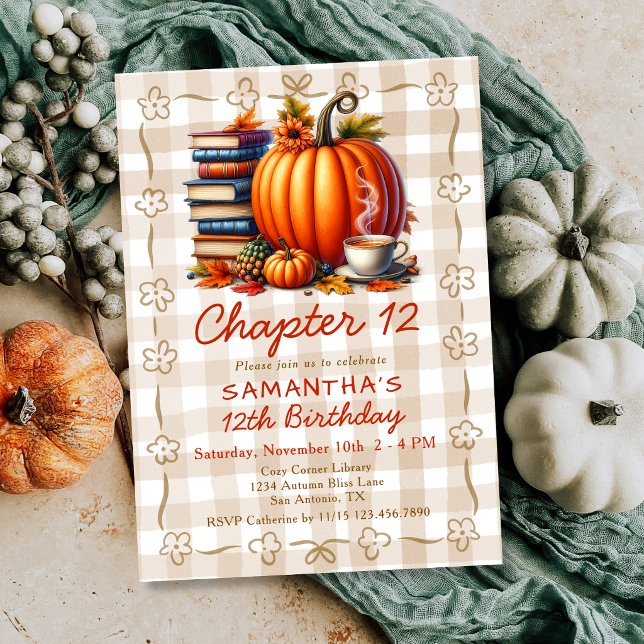 Convites Capítulo 12 Livro Storybook Festa de Aniversário d (Criador carregado)