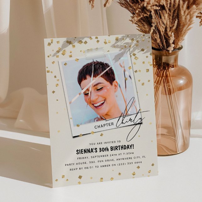 Convites Capítulo 30 Diversão do aniversário de 30 anos de  (Criador carregado)