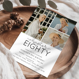 Convites Capítulo 80 Colagem de Fotos Personalizada para An