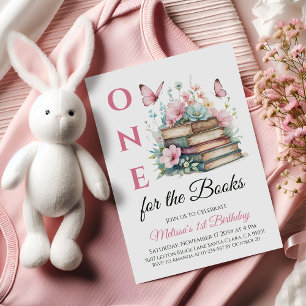 Convites Capítulo Um Para os Livros Aniversário de Menina R