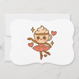 Convites Cappuccina Ballerina Italian Ausweis