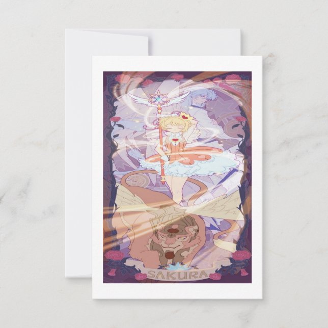 Convites captor sakura (Frente)