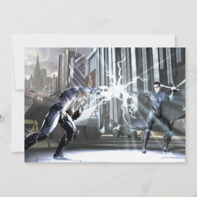 Convites Captura de tela: Cyborg vs Nightwing 4 (Frente)