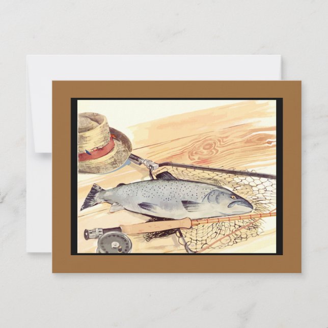 Convites Capturas de pesca e combate (Frente)