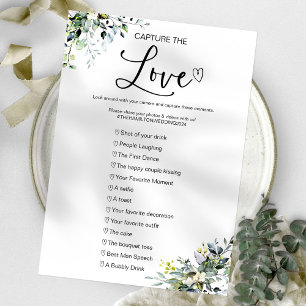 Convites Capture O Amor Eu Espio Jogo de Casamento
