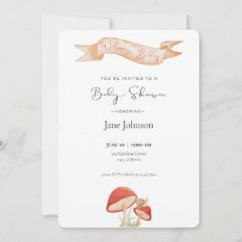 Convites Caracol e Bebê-Chuveiro