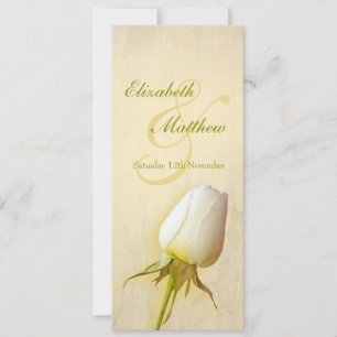 Convites cardápio de jantar de recepção de casamento com bo