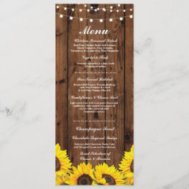 Convites Cardápio Recepção de Casamento Rústico Madeira Gir