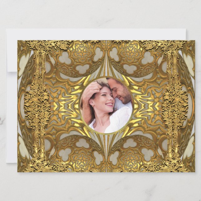 Convites Cardellastine 6,5 x 8,75" Insira sua foto (Frente)