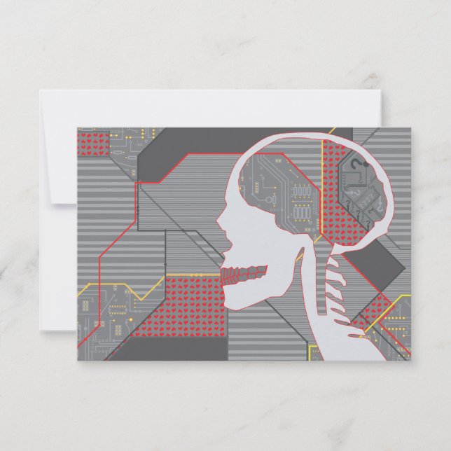 Convites cardíaca, logicskull (Frente)