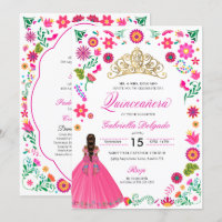 Carimbo de Otomi Mexicano Quinceañera