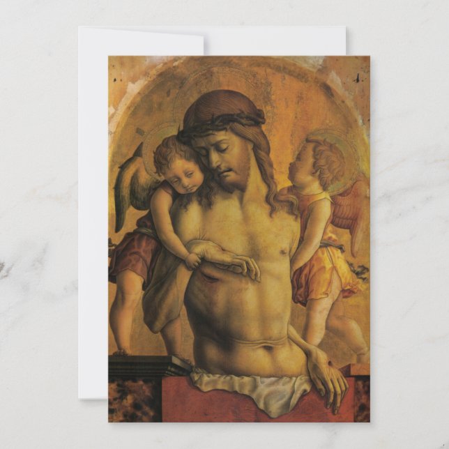 Convites Carlo Crivelli - Pietà (Frente)