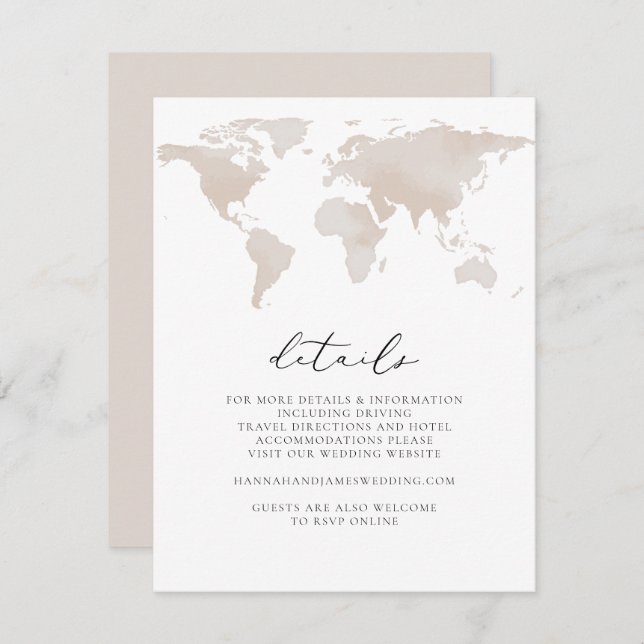 Convites Carmen - Detalhes da Aventura do Viagem do Mapa de (Frente/Verso)