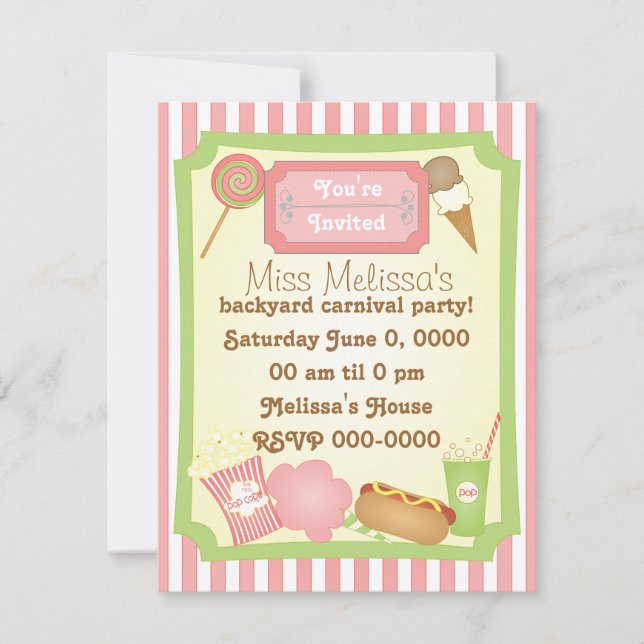 Convites Carnaval (Frente)