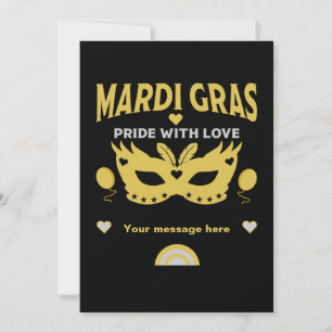 Convites Carnaval de rua New Orleans Louisiana mardi gras