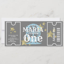 Convites Carnaval Ferris Wheel - Cinza do Partido de Aniver