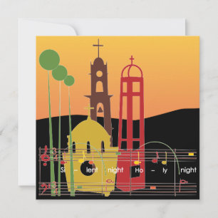 Convites Carols Silenciosos de Natal/Convite