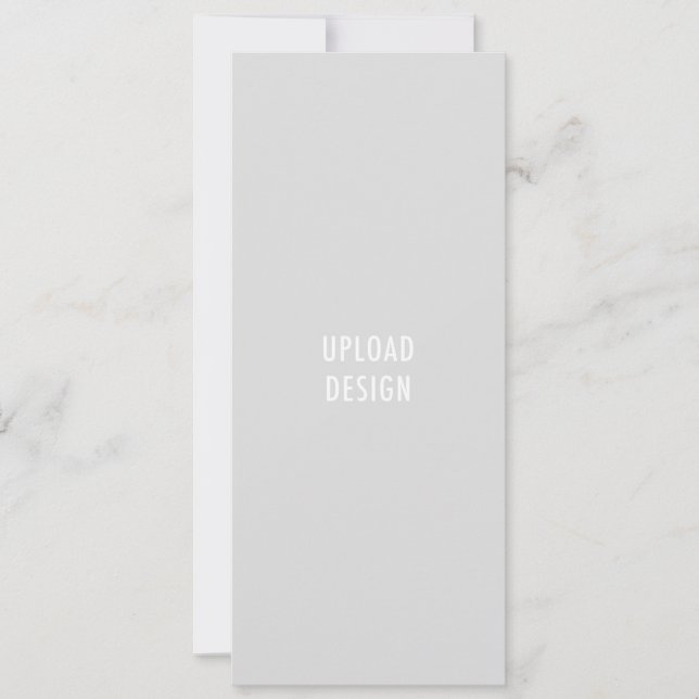 Convites Carregue a placa plana 4x9.25 no Design (Frente)