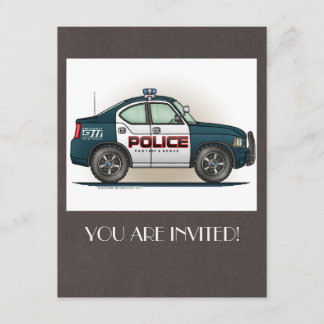 Convites Carro-Policial