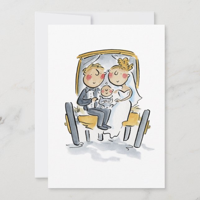 Convites Carroça na frente dos bois (Frente)