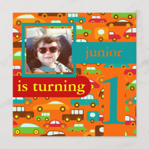 Convites Carros PixDezines+caminhões/ aniversário/cor DIY