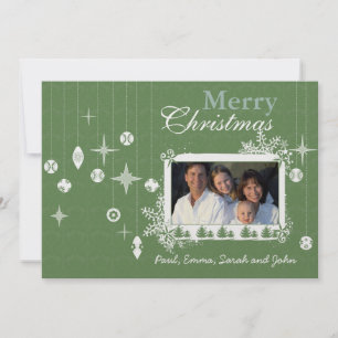 Convites Carta de Natal em Enfeites de natal Retroativos